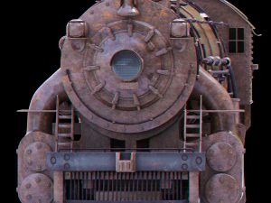 locomotive 3D Model