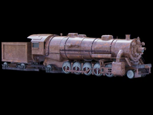 locomotive 3D Model