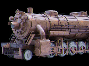 locomotive 3D Model
