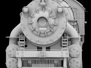 locomotive 3Dモデル