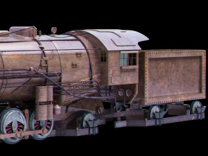 locomotive 3D Model