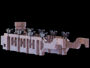 locomotive 3Dモデル