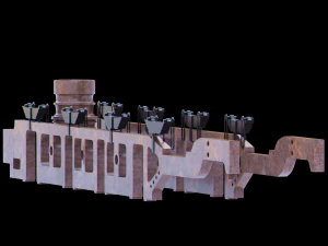 locomotive 3D Model