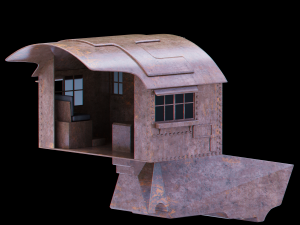 locomotive 3Dモデル