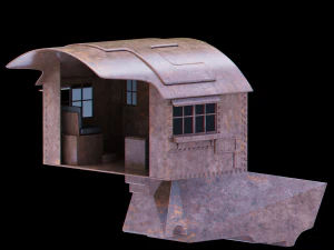 locomotive 3D Model