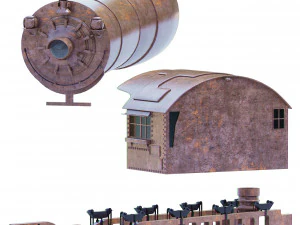 locomotive 3D Model
