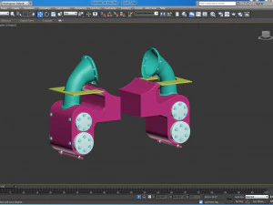 locomotive 3D Model