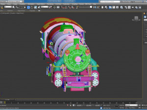 locomotive 3Dモデル