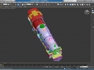 locomotive 3Dモデル
