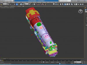 locomotive 3D Model