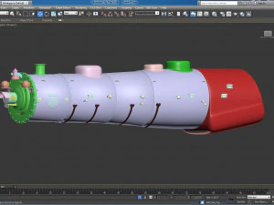 locomotive 3D Model