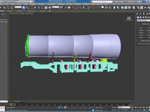 locomotive 3D Model