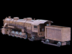locomotive 3D Model