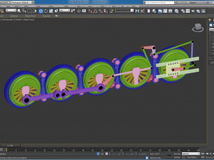 locomotive 3Dモデル