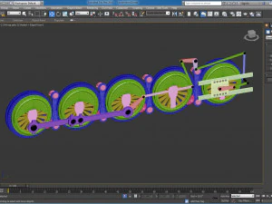 locomotive 3D Model