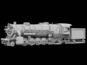 locomotive 3Dモデル
