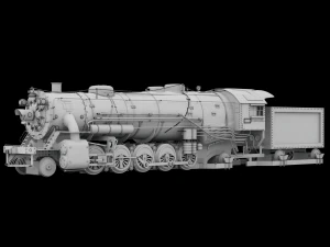 locomotive 3D Model