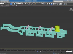 locomotive 3D Model