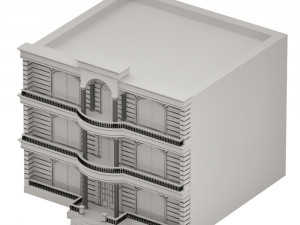 mansion 3D 模型