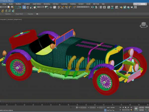mercedessskl1929 3D Model
