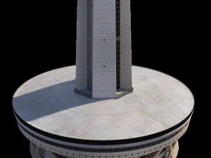 milad tower 3D Model