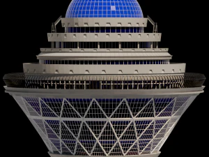 milad tower 3D Model