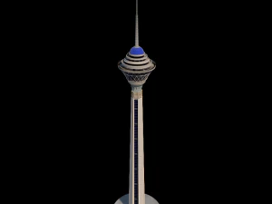milad tower 3D Model