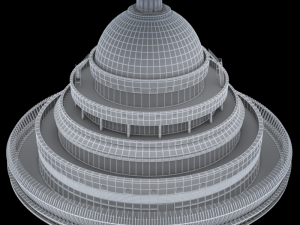 milad tower 3D Модель