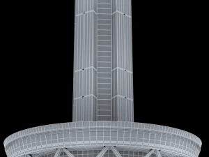 milad tower 3D Model