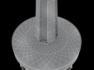 milad tower 3D Model