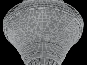 milad tower 3D Model
