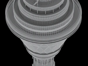 milad tower 3D Model