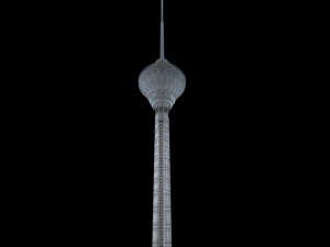 milad tower 3D Модель