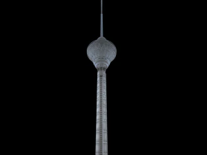 milad tower 3D Model