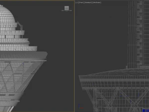 milad tower 3D Model