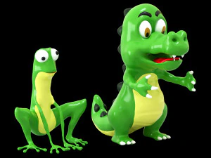 खिलौने 3D मॉडल