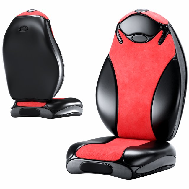 car chair 3Dモデル .c4d .max .obj .3ds .fbx .stl .blend 