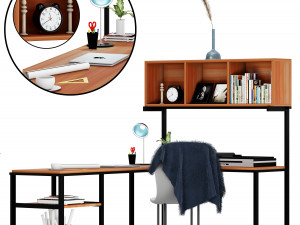 work place 3D Модель