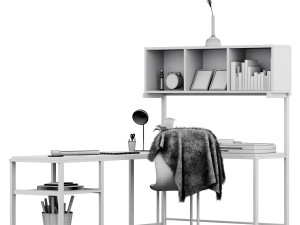 work place Modelo 3D