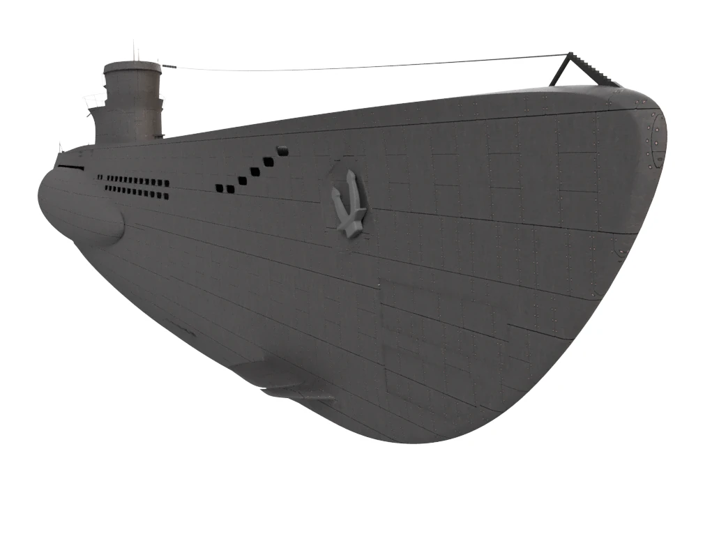 u boat 3D Model .c4d .max .obj .3ds .fbx .stl .blend