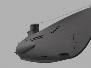 u boat 3D Model
