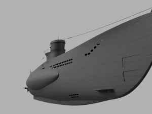 u boat 3D Model