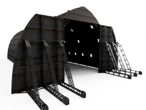 hangar 3D Model