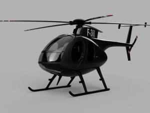 md 500 Modelo 3D