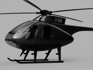 md 500 Modelo 3D