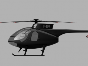 md 500 Modelo 3D