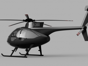 md 500 Modelo 3D