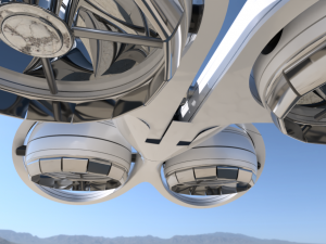 moto drone v1 Model 3D