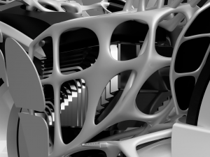 electric motorcycle concept 3D 模型