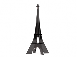 eiffel tower 3D Model